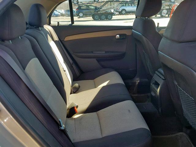 1G1ZA5E10BF226051 - 2011 CHEVROLET MALIBU LS BEIGE photo 6