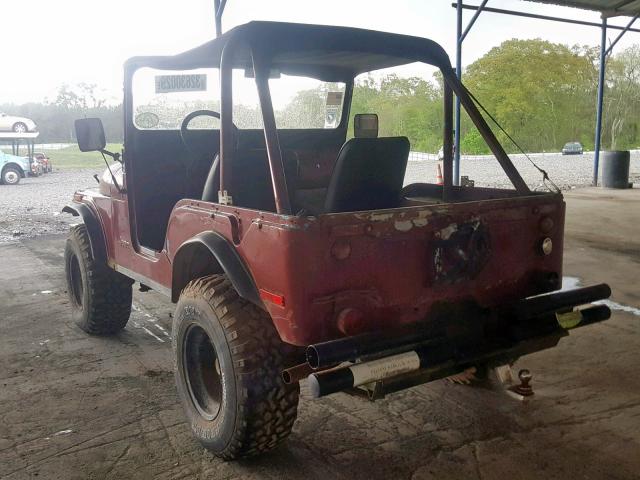 J5F83AH053361 - 1975 JEEP CJ5 RED photo 3