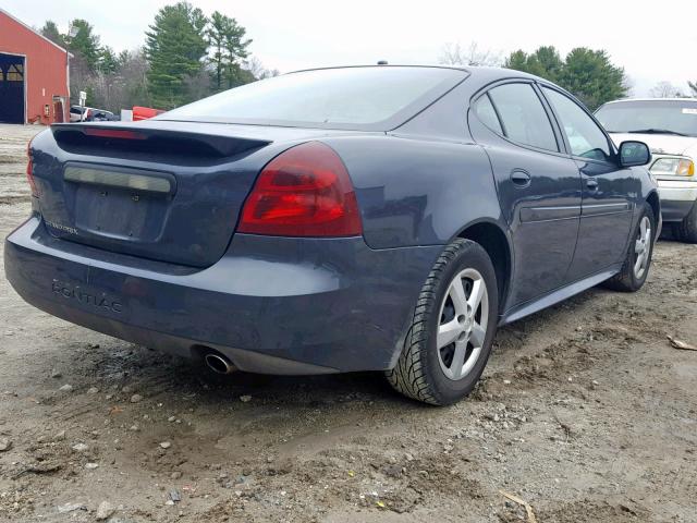 2G2WP552981141991 - 2008 PONTIAC GRAND PRIX GRAY photo 4