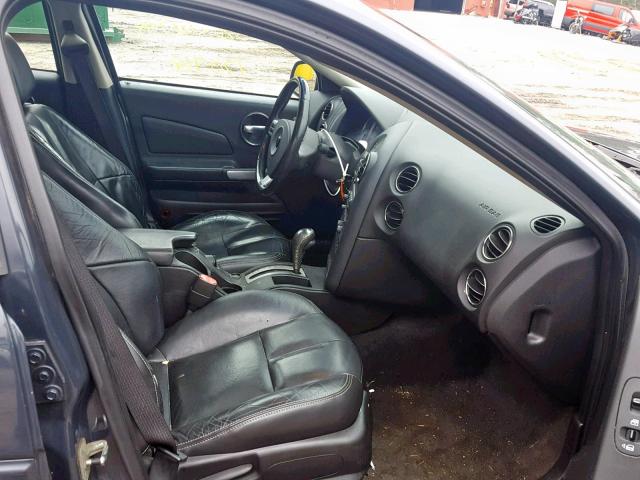 2G2WP552981141991 - 2008 PONTIAC GRAND PRIX GRAY photo 5