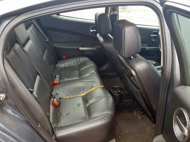 2G2WP552981141991 - 2008 PONTIAC GRAND PRIX GRAY photo 6