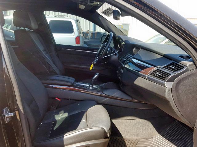 5UXFG8C59BLZ96250 - 2011 BMW X6 XDRIVE5 Czarny zdjęcie 5
