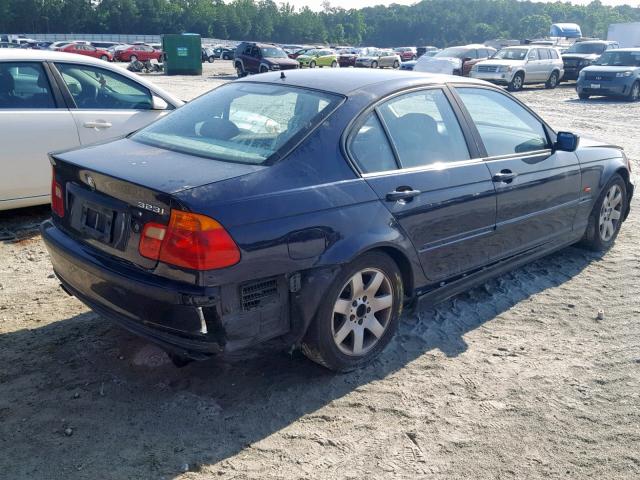 WBAAM3338XCA84464 - 1999 BMW 323 I AUTO BLUE photo 4