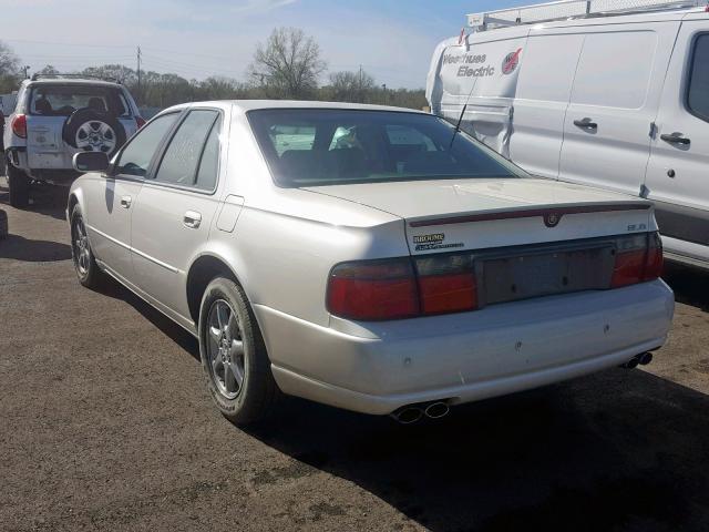 1G6KS54Y13U227164 - 2003 CADILLAC SEVILLE SL WHITE photo 3