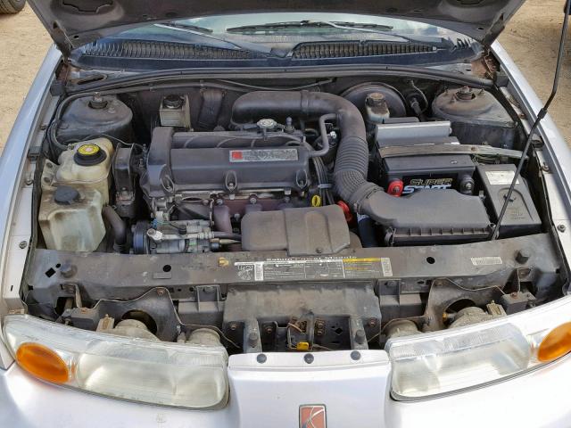 1G8ZN8274YZ167514 - 2000 SATURN SW2 SILVER photo 7