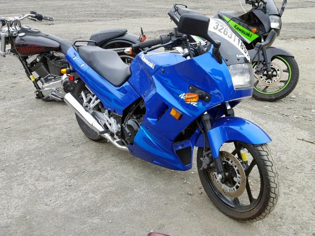 JKAEXMF136DA21920 - 2006 KAWASAKI EX250 F BLUE photo 1