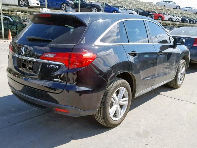 5J8TB4H3XEL024648 - 2014 ACURA RDX BLACK photo 4