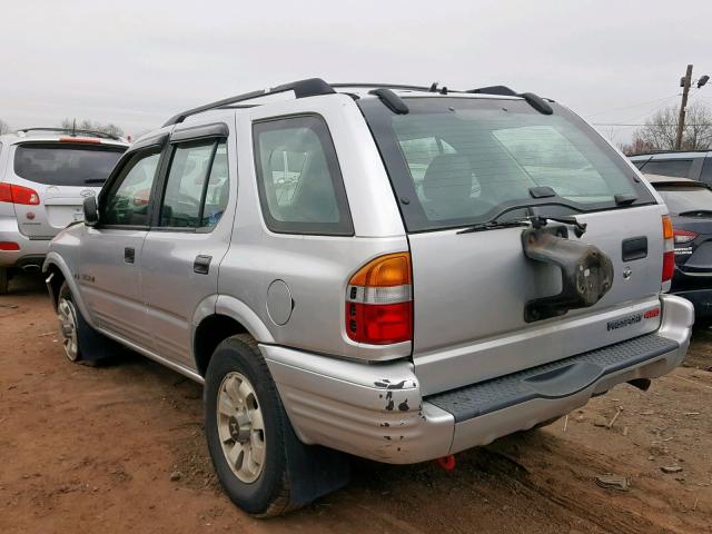 4S6DM58W814412367 - 2001 HONDA PASSPORT E 银色 照片 3
