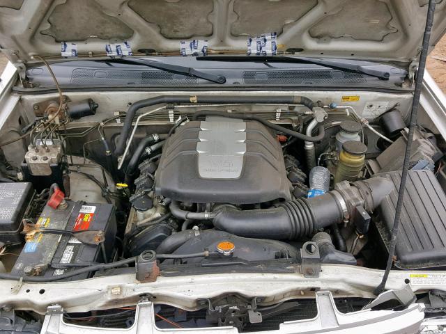 4S6DM58W814412367 - 2001 HONDA PASSPORT E 银色 照片 7