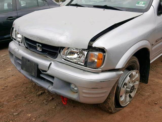 4S6DM58W814412367 - 2001 HONDA PASSPORT E 银色 照片 9