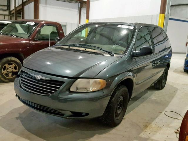 1C4GJ25B53B267712 - 2003 CHRYSLER VOYAGER GREEN photo 2