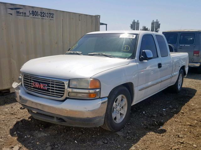 2GTEC19V411170868 - 2001 GMC NEW SIERRA WHITE photo 2