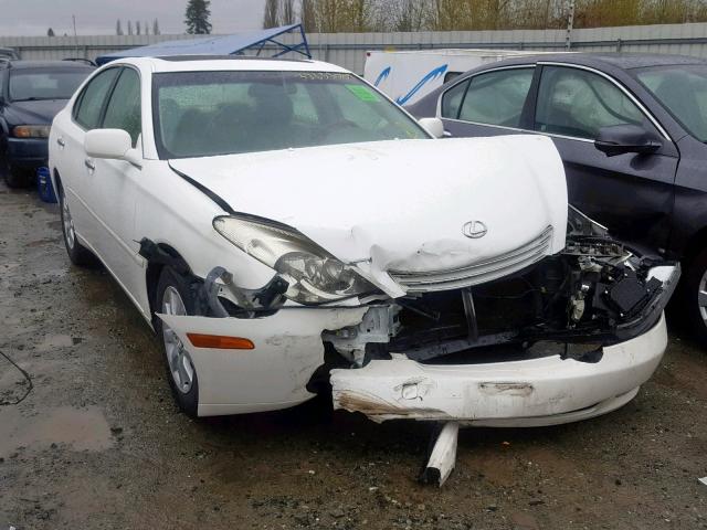 JTHBF30G835039804 - 2003 LEXUS ES 300 WHITE photo 1