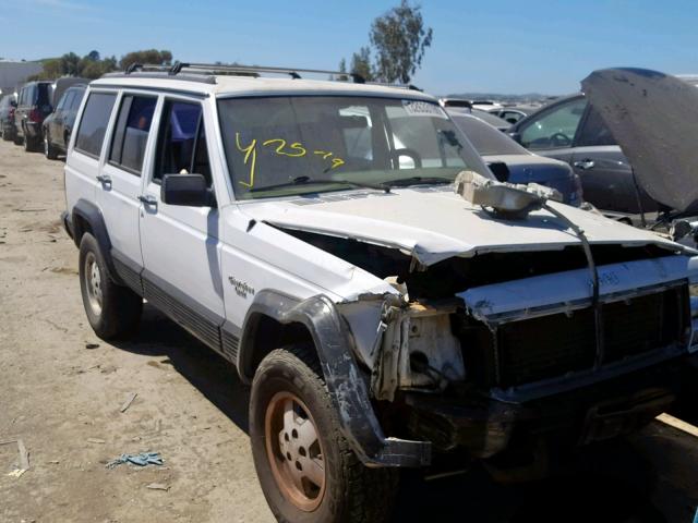 1J4FJ58S8NL237040 - 1992 JEEP CHEROKEE L WHITE photo 1