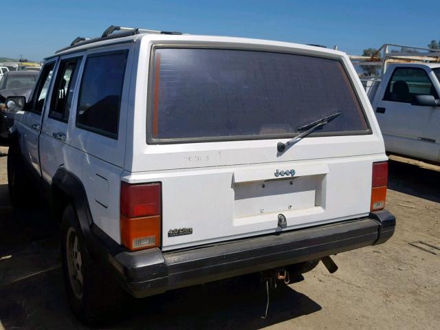 1J4FJ58S8NL237040 - 1992 JEEP CHEROKEE L WHITE photo 3