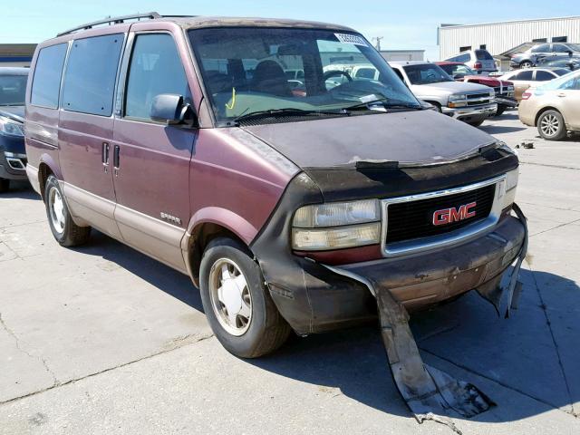 1GKDM19W8VB527786 - 1997 GMC SAFARI XT MAROON photo 1