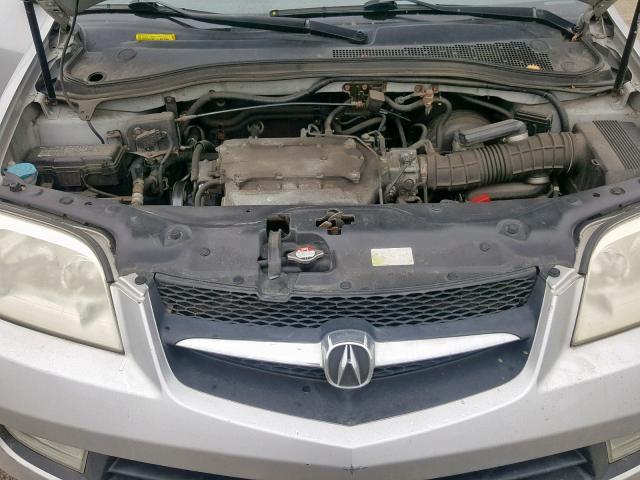 2HNYD18803H555158 - 2003 ACURA MDX TOURIN SILVER photo 7