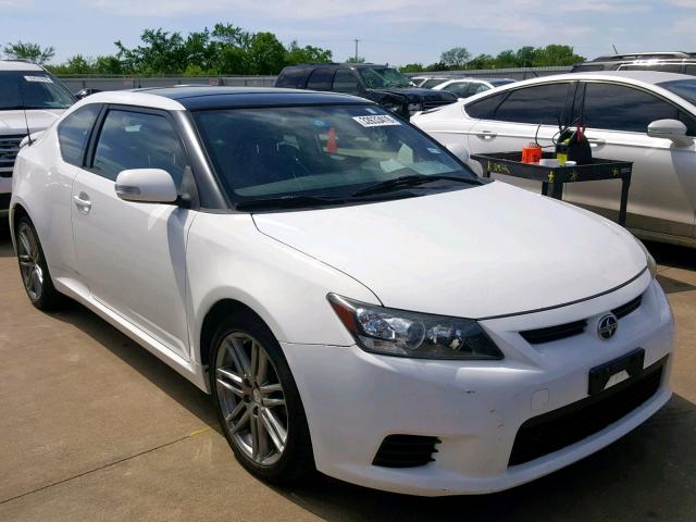 JTKJF5C70B3004844 - 2011 TOYOTA SCION TC WHITE photo 1