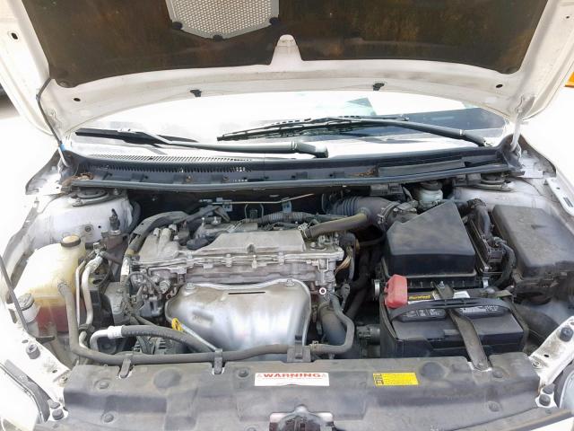 JTKJF5C70B3004844 - 2011 TOYOTA SCION TC WHITE photo 7