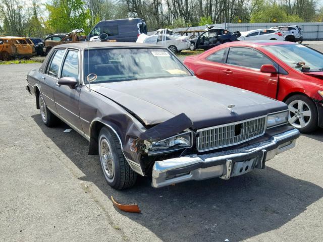 1G1BU51H5JR143921 - 1988 CHEVROLET CAPRICE CL MAROON photo 1