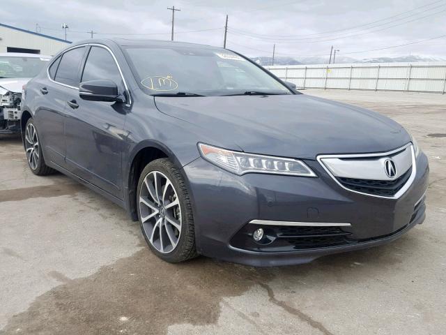19UUB3F71FA009716 - 2015 ACURA TLX ADVANC GRAY photo 1