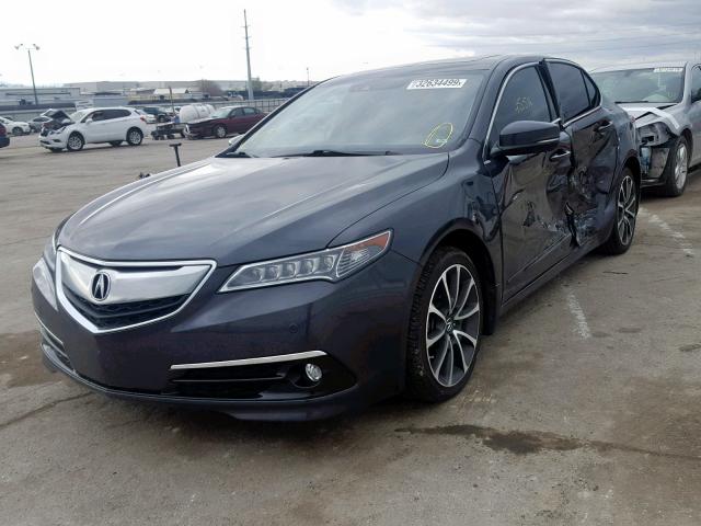 19UUB3F71FA009716 - 2015 ACURA TLX ADVANC GRAY photo 2