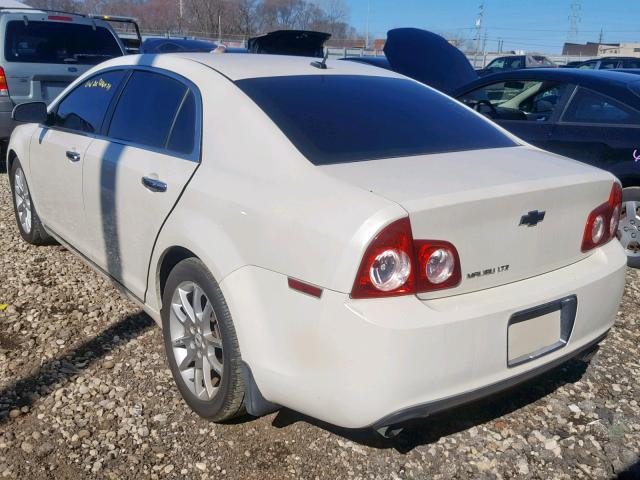 1G1ZE5E7XBF145437 - 2011 CHEVROLET MALIBU LTZ WHITE photo 3