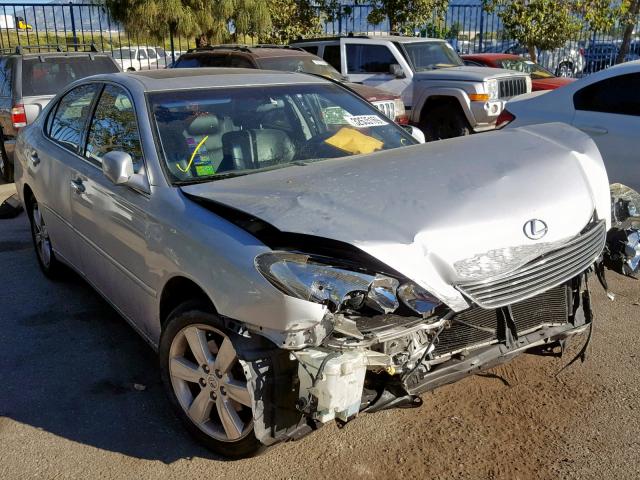 JTHBA30G455131915 - 2005 LEXUS ES 330 SILVER photo 1