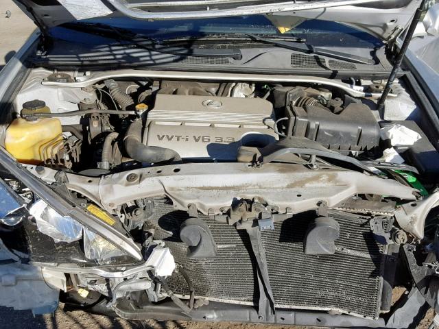 JTHBA30G455131915 - 2005 LEXUS ES 330 SILVER photo 7