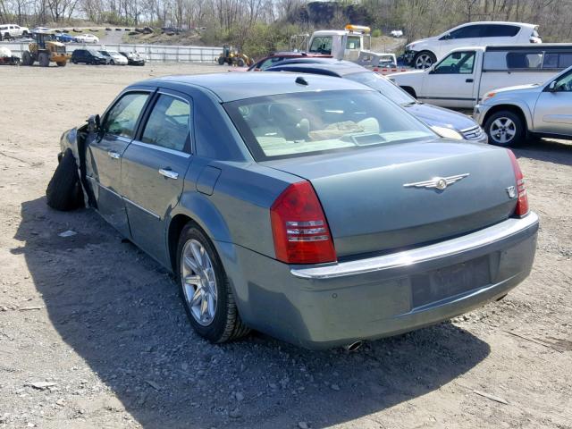 2C3LA63H56H140701 - 2006 CHRYSLER 300C GREEN photo 3