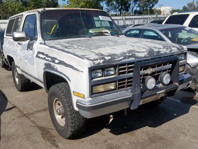 1GNEV18K7LF144740 - 1990 CHEVROLET BLAZER WHITE photo 1