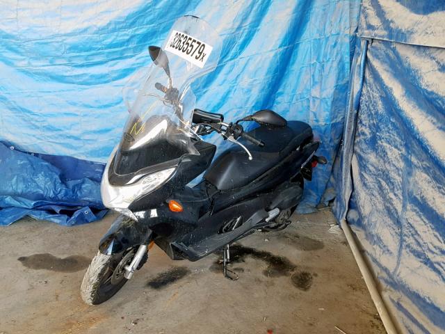 MLHKF1213D5004133 - 2013 HONDA PCX 150 BLACK photo 2