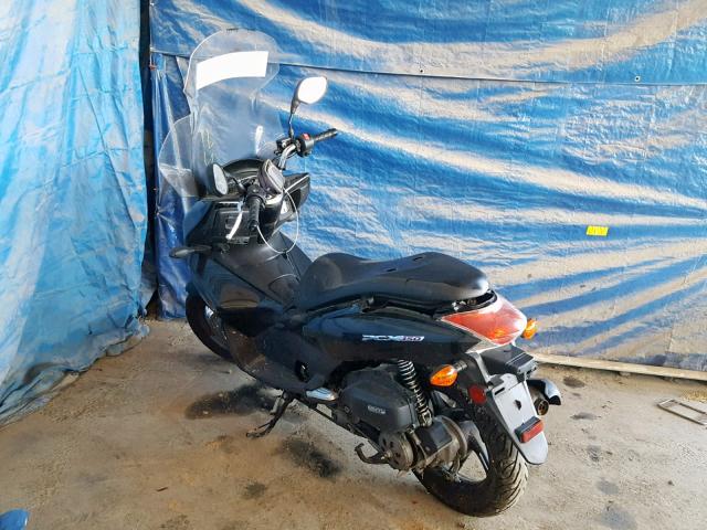 MLHKF1213D5004133 - 2013 HONDA PCX 150 BLACK photo 3