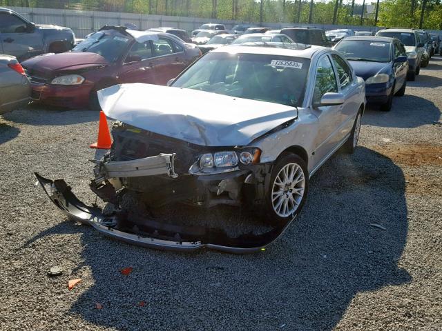 YV1RS547552455177 - 2005 VOLVO S60 T5 GRAY photo 2