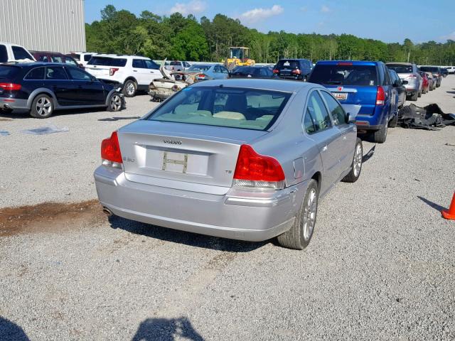 YV1RS547552455177 - 2005 VOLVO S60 T5 GRAY photo 4