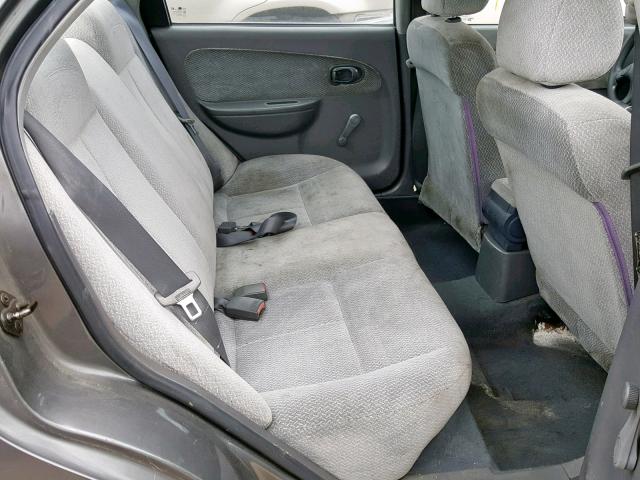 KNAFB121335265483 - 2003 KIA SPECTRA BA GRAY photo 6