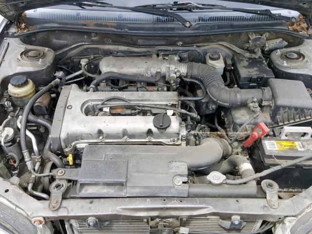 KNAFB121335265483 - 2003 KIA SPECTRA BA GRAY photo 7