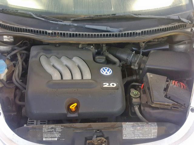 3VWBT21CX1M402169 - 2001 VOLKSWAGEN NEW BEETLE Gümüş foto 7