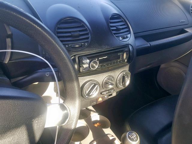 3VWBT21CX1M402169 - 2001 VOLKSWAGEN NEW BEETLE Gümüş foto 9