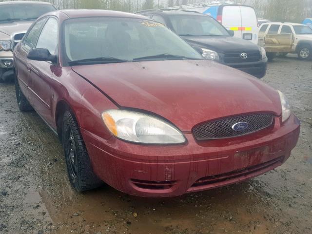 1FAFP55S94G196858 - 2004 FORD TAURUS SES MAROON photo 1