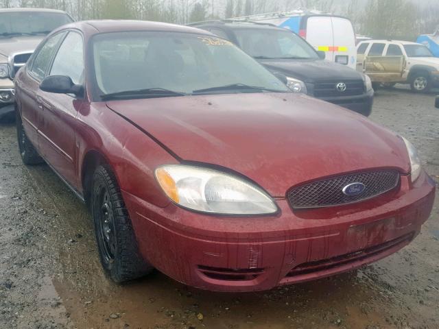 1FAFP55S94G196858 - 2004 FORD TAURUS SES MAROON photo 6