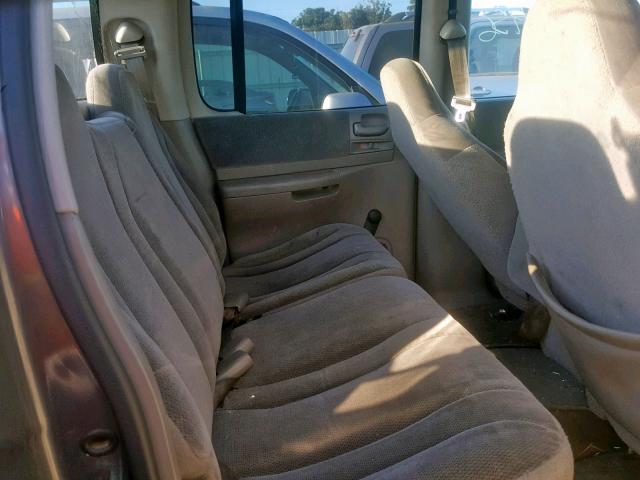 1D7HL38X23S168217 - 2003 DODGE DAKOTA QUA GRAY photo 6