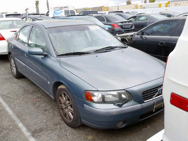 YV1RS64A242328077 - 2004 VOLVO S60 GREEN photo 1