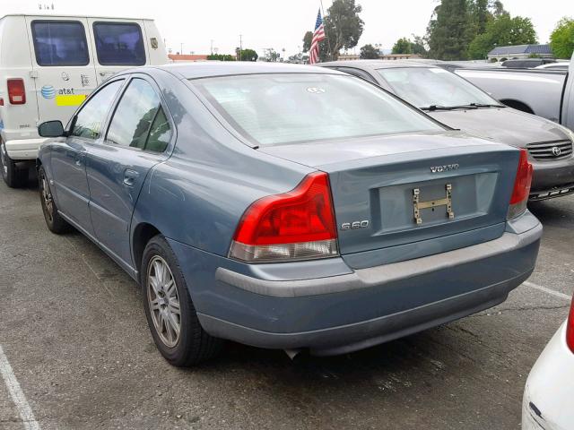 YV1RS64A242328077 - 2004 VOLVO S60 GREEN photo 3