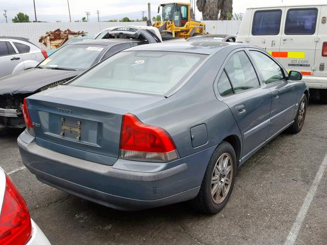 YV1RS64A242328077 - 2004 VOLVO S60 GREEN photo 4