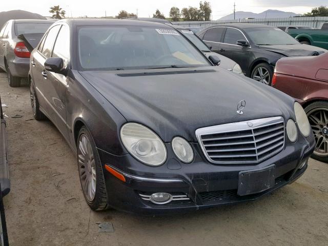 WDBUF56X78B193621 - 2008 MERCEDES-BENZ E 350 BLACK photo 1