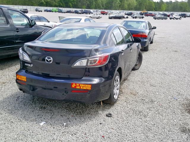 JM1BL1UG5C1523834 - 2012 MAZDA 3 I BLACK photo 4