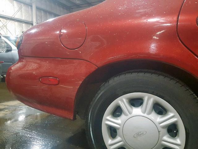 1FALP52U9VG295920 - 1997 FORD TAURUS GL RED photo 9