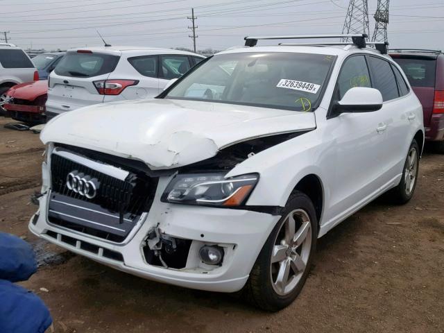 WA1KK78R39A044462 - 2009 AUDI Q5 3.2 WHITE photo 2