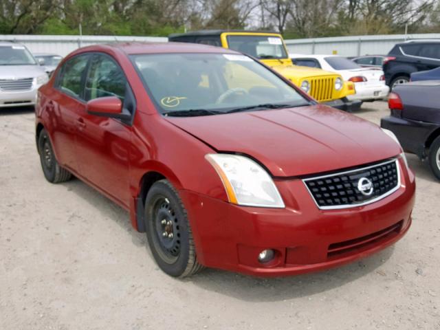 3N1AB61E78L666799 - 2008 NISSAN SENTRA 2.0 RED photo 1